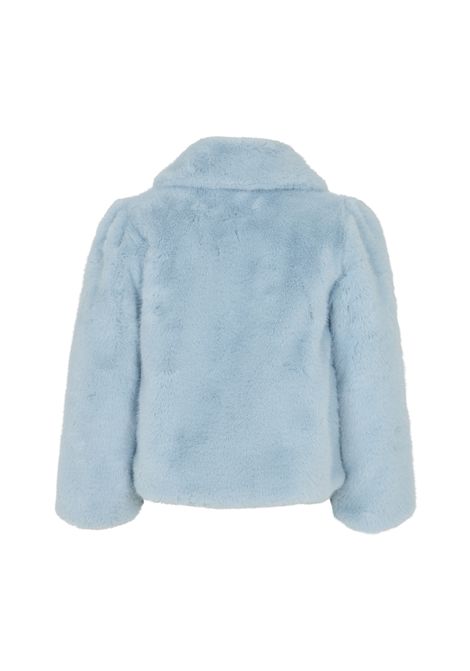 Pelliccetta ecologica ROBERTO CAVALLI KIDS | CGA26048PLHBSKYRIDE/GIN